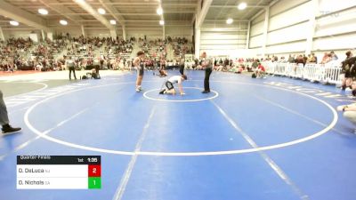 195 lbs Quarterfinal - Dante DeLuca, NJ vs David Nichols, GA