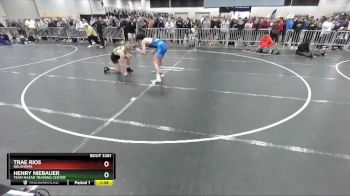 150 lbs Quarterfinal - Trae Rios, Oklahoma vs Henry Niebauer, Team Nazar Training Center