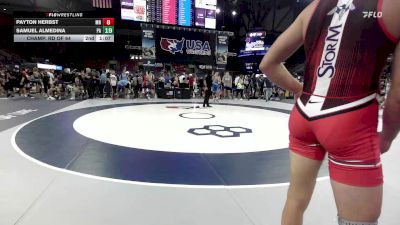 165 lbs Cons. Sub-rd Of 64 - Rhys Novosad, OK vs Jance Novak, WA