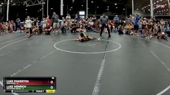 52 lbs Placement (4 Team) - Luke Pinkerton, Ohio Gold vs Luke Wenrich, Keystone Krush