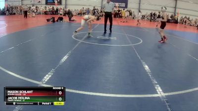 96 lbs Rd# 8- 12:30pm Saturday Final Pool - Jacob Molina, Terps Xpress vs Mason Schlaht, Rough House