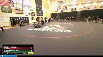 132 lbs Cons. Round 1 - Brody Michael, Ellensburg vs Joaquin Mercado, Southridge
