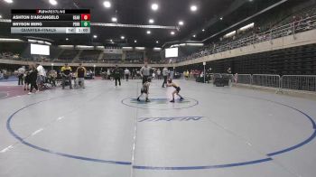 44 lbs Quarterfinal - Ashton D'Arcangelo, Bear vs Bryson Berg, Perry Hall