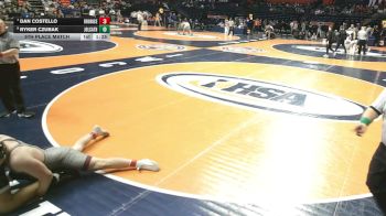 3A 215 lbs 5th Place Match - Dan Costello, Chicago (Brother Rice) vs Ryker Czubak, Joliet (Catholic Academy)