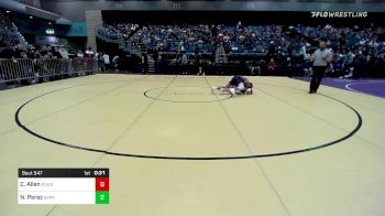 126 lbs Consi Of 32 #1 - Cooper Allen, Ponderosa - B vs Noah Perez, Spanish Springs