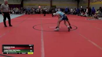 120 lbs Champ. Round 2 - Christian Fretwell, Wyoming Seminary (PA) vs Damion Ryan, Centerville