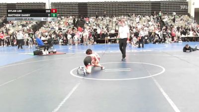 68-M lbs Consi Of 8 #2 - Dylan Lee, Savage Wrestling Academy vs Matthew Danby, Team Tugman