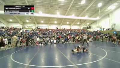 51 lbs 3rd Place Match - Shiloh Frohling, Timpanogos Wrestling vs Miles Bringhurst, Westlake