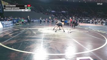 4A Boys 113 lbs Quarterfinal - Jace Shearer, Henley Boys vs Keegan Jefferson, Sweet Home Boys