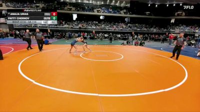 6A 114 lbs Cons. Round 1 - Analia Urias, Cibolo Steele vs Patty Chernov, Conroe Woodlands College Park