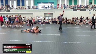 140 lbs Round 2 (6 Team) - Nathaniel Park, Georgia United vs Connor Switzer, Finger Lakes Elite