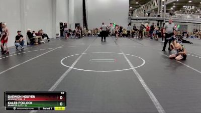 84 lbs Semis (4 Team) - Daewon Nguyen, Headhunters vs Kaleb Pollock, Brawler Elite