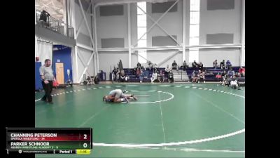 100 lbs Round 4 (16 Team) - Parker Schnoor, Askren Wrestling Academy 2 vs Channing Peterson, Spatola Wrestling