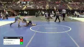 160 lbs Consi Of 32 #1 - Kaden Christiansen, Salem Elite vs Max Dedera-Ferrari, Mountain View