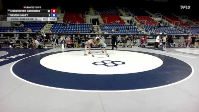 132 lbs Cons. Sub-rd Of 16 - Christopher Grossman, MT vs Deven Casey, IL