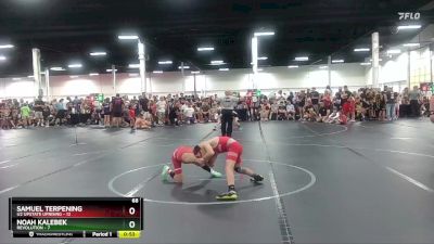 68 lbs Round 2 (6 Team) - Samuel Terpening, U2 Upstate Uprising vs Noah Kalebek, Revolution