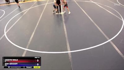 74 lbs Round 1 - Jaxsyn Walk, IA vs Sam Graham, MN