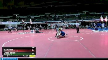 285 lbs Finals (2 Team) - AJ Nevills, South Dakota State vs Jacob Cover, Kent State