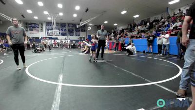 52-55 lbs Rr Rnd 5 - Matthias Jarvis, Team Nomad vs Cole Reichard, Team Tulsa Wrestling Club