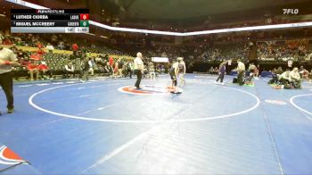 106 Class 3 lbs Cons. Round 1 - Luther Ciorba, Ladue Horton Watkins vs Miguel McCreery, Camdenton
