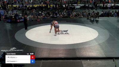 190 lbs Consolation - Maria Aiono, NV vs Alyssa Favara, PA