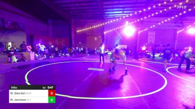 81 lbs 3rd Place - Wyatt Secrest, Bear Cave WC vs Maverick Jamison, DC Elite