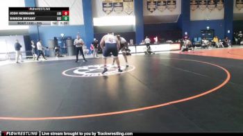 285 lbs Quarterfinal - Simeon Bryant, Bluefield State vs Josh Hermann, Liberty