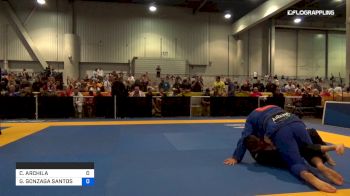 CARLOS ARCHILA vs GABRIEL GONZAGA SANTOS NOGUEIRA 2019 World Master IBJJF Jiu-Jitsu Championship