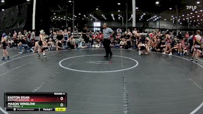 68 lbs Round 5 (8 Team) - Easton Egan, Backyard Brawlers vs Mason Winslow, Full Circle