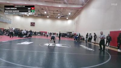 113 lbs Champ. Round 2 - Cam Lewicki, Garrettsville Garfield vs Brayden Barker, Edison
