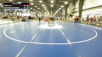 106 lbs Rr Rnd 2 - David Lall, 10th Planet Red vs Brayden McCracken, The Fort Hammers