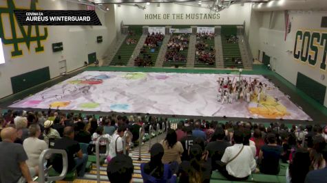 Aureus Winterguard "Covina CA" at 2026 WGI Guard Manhattan Beach Regional+