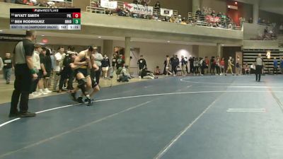 145 Championship Bracket Champ. Round 2 - Ben Rodriguez, Brainerd vs Wyatt Smith, Prior Lake