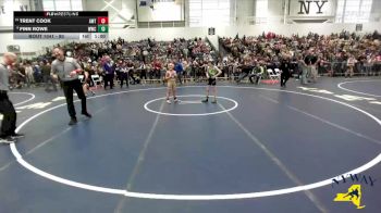 80 lbs Cons. Round 2 - Trent Cook, Amsterdam Wrestling Team vs Finn Rowe, WRCL Wrestling Club