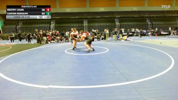 285 lbs Consi Of 8 #2 - Destry Lujan, Yukon vs Carter Rudolph, Roy