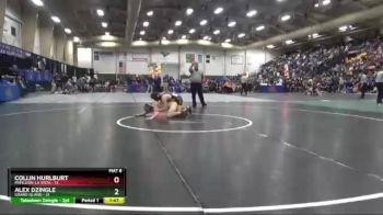 152 lbs Semis & 1st Wrestleback (8 Team) - Collin Hurlburt, Papillion-La Vista vs Alex Dzingle, Grand Island