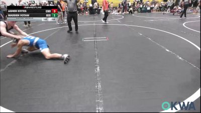 105 lbs Consolation - Asher Stites, Cowboy Wrestling Club vs Madden Votaw, Huskey Wrestling Club