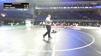 138 lbs Champ. Round 1 - Ryan Lee, Bret Harte vs Jimmy Jimenez, Elk Grove