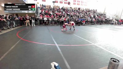 113 lbs Quarterfinal - Johnny Moraes, Melrose vs Mitch Thaler, Sharon