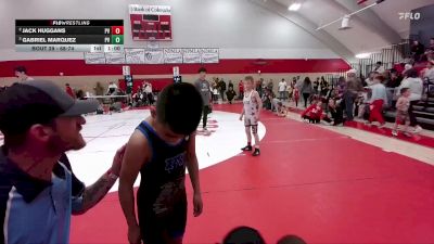 68-74 lbs Round 1 - Jack Huggans, Platte Valley vs Gabriel Marquez, Platte Valley