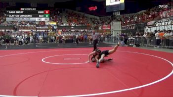 132 lbs Cons. Round 1 - Gage Short, Girard Hs vs Clayton Considine, Halstead