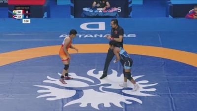 55 kg 1/8 Final - Ahilya Shatrughn Shinde, India vs Yaynelis Sanz Verdecia, Cuba