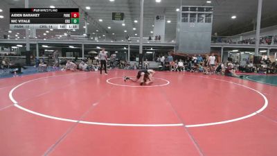 162 lbs Rr Rnd 3 - Aiden Baraket, Parkland - HSBAFC vs Nic Vitale, Council Rock South Blue - HSBAFC