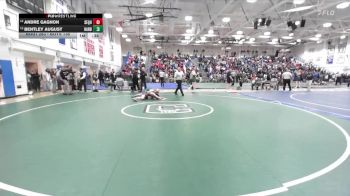 Boys 138 lbs Cons. Round 1 - Andre Gagnon, Sequoia Boys vs Bentley August, Harbor Boys