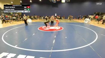 100 lbs Cons. Round 1 - Riley Myrick, Franklin County vs Maliha Baig, Falls Church