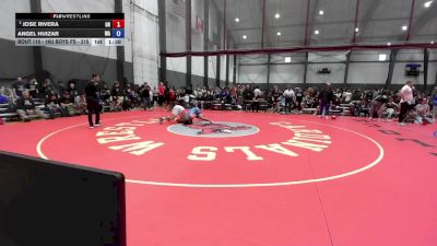 16U Boys FS - 215 lbs Champ. Round 1 - Jose Rivera, OR vs Angel Huizar, WA