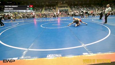 84 lbs Round Of 16 - Treyten Embrey, Tech Fall Elite vs Sam Smith, Sebolt Wrestling Academy