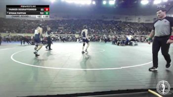 B6A-132 lbs Champ. Round 1 - Parker Degraffenreid, Deer Creek vs Ethan Pappan, Ponca City