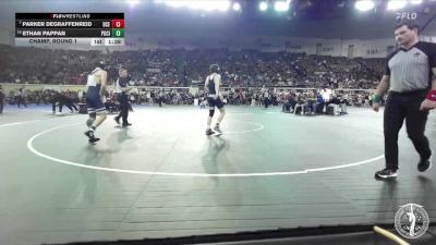 B6A-132 lbs Champ. Round 1 - Parker Degraffenreid, Deer Creek vs Ethan Pappan, Ponca City