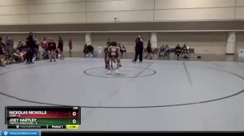 135 lbs Round 5 (6 Team) - Nickolas Nicholls, SOWA vs Joey Hartley, Tropics Wrestling